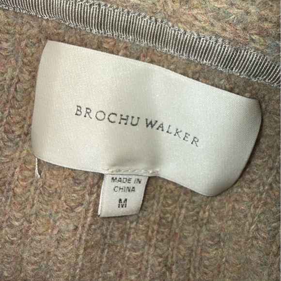 Brochu Walker Asymmetrical Beige Sweater - Picture 4 of 5